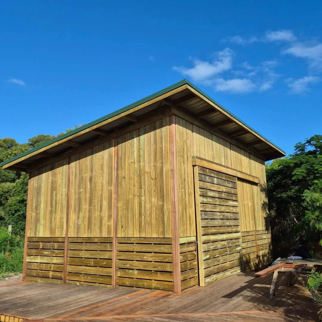 Cabanon bois — après